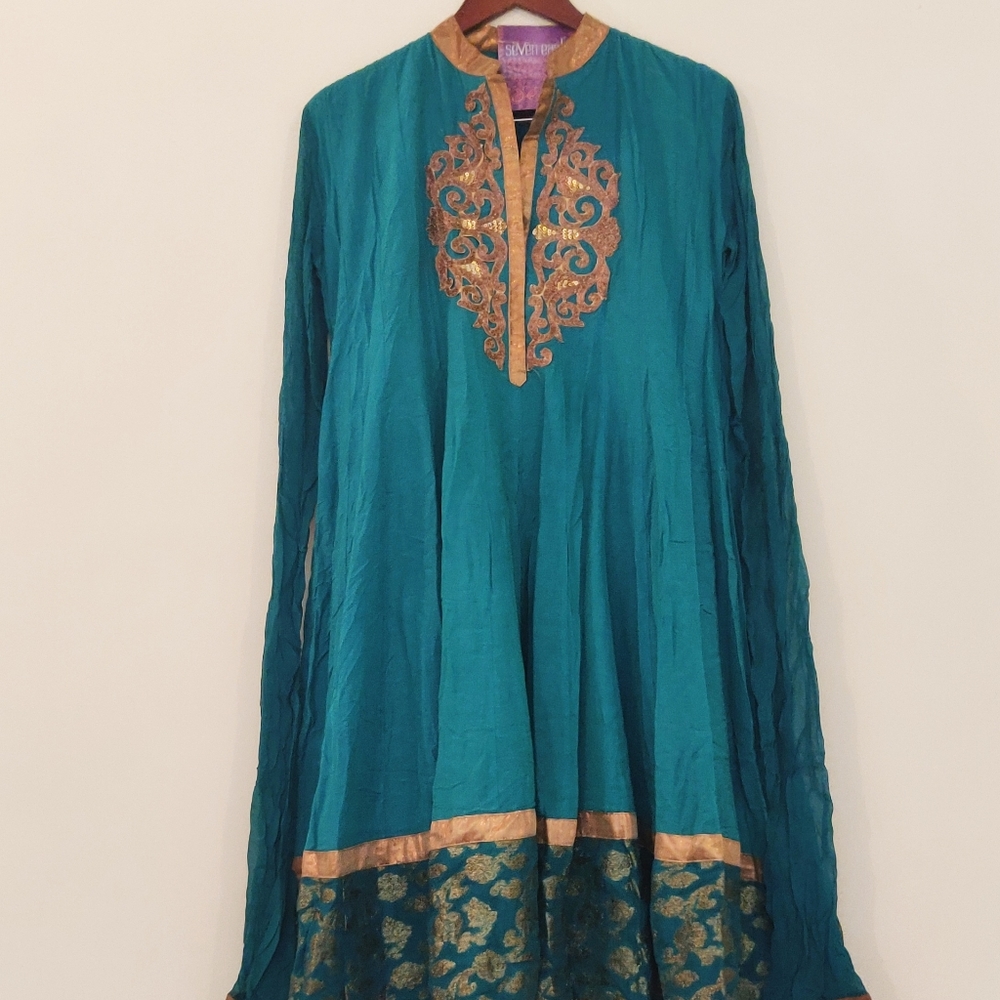 Seven East Semi Stitched Suit - Picture 1 of 9